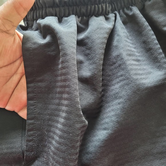 Nike Men's Black Logo Elastic Waist Athletic Sport Gym Basketball Shorts Size S - Picture 6 of 7